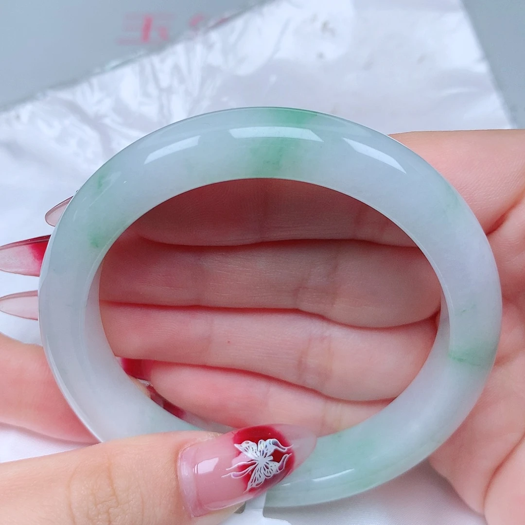 翡翠手镯未镶嵌55 55 55