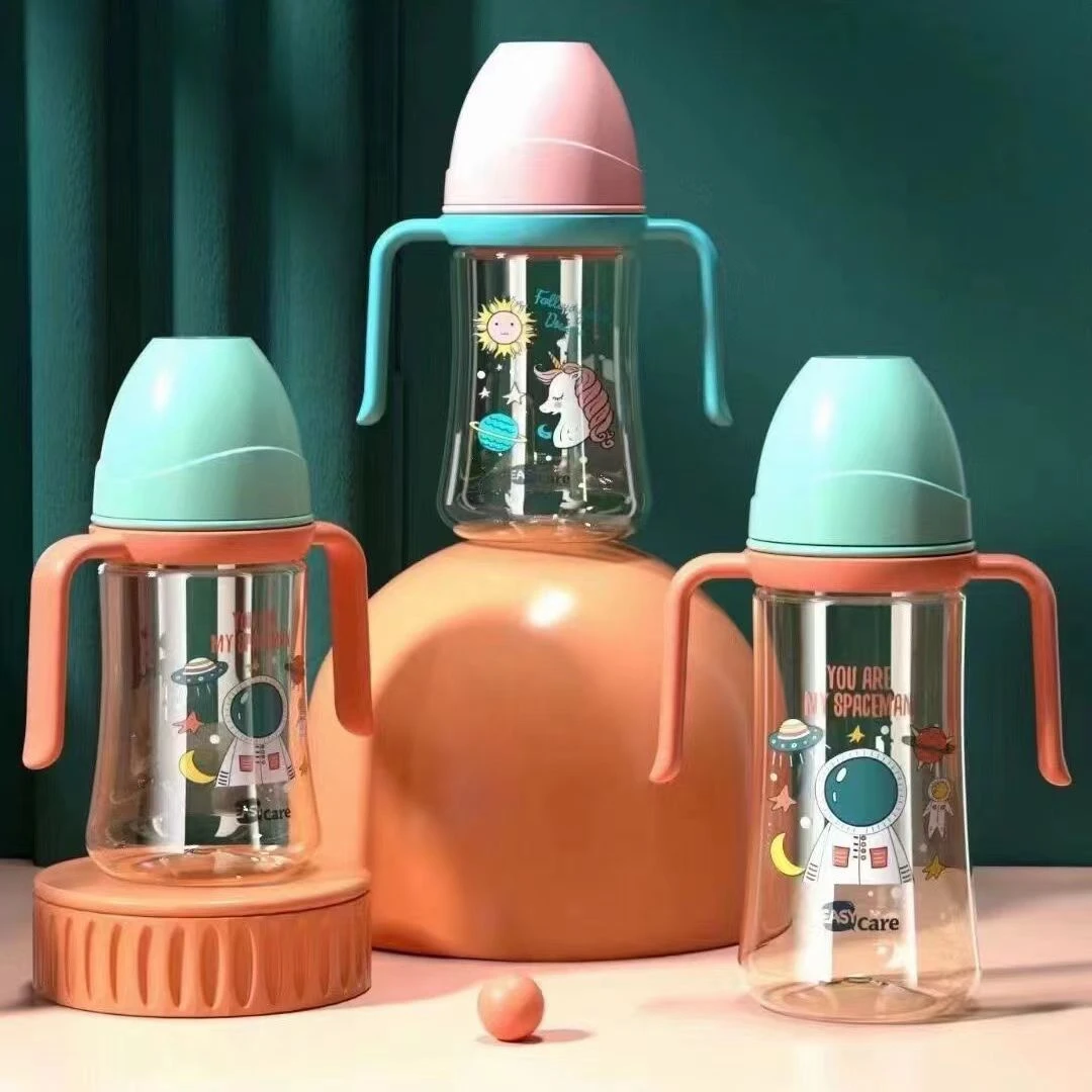 伊斯卡尔新生儿宽口径成长奶瓶240毫升