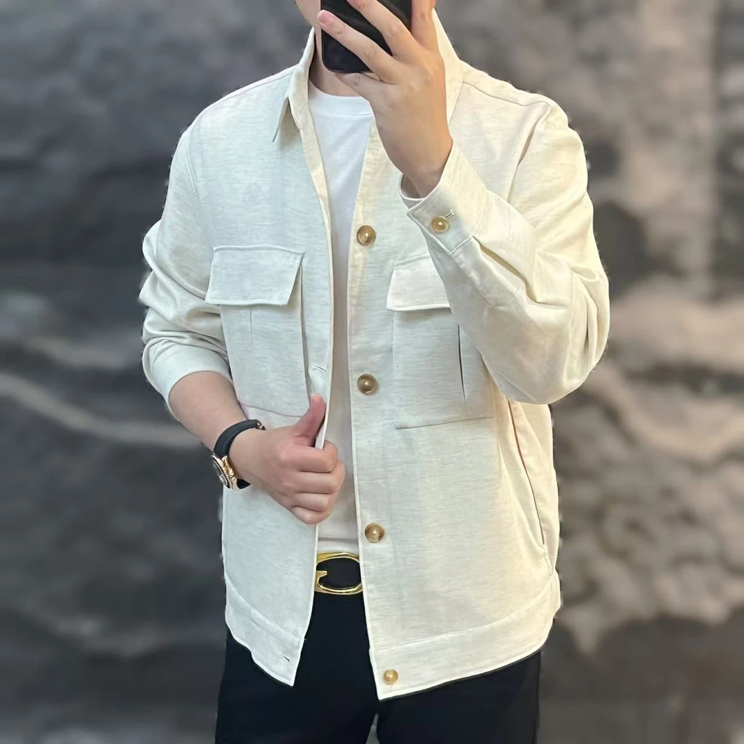 新款高端男士潮流百搭个性休闲夹克J26139