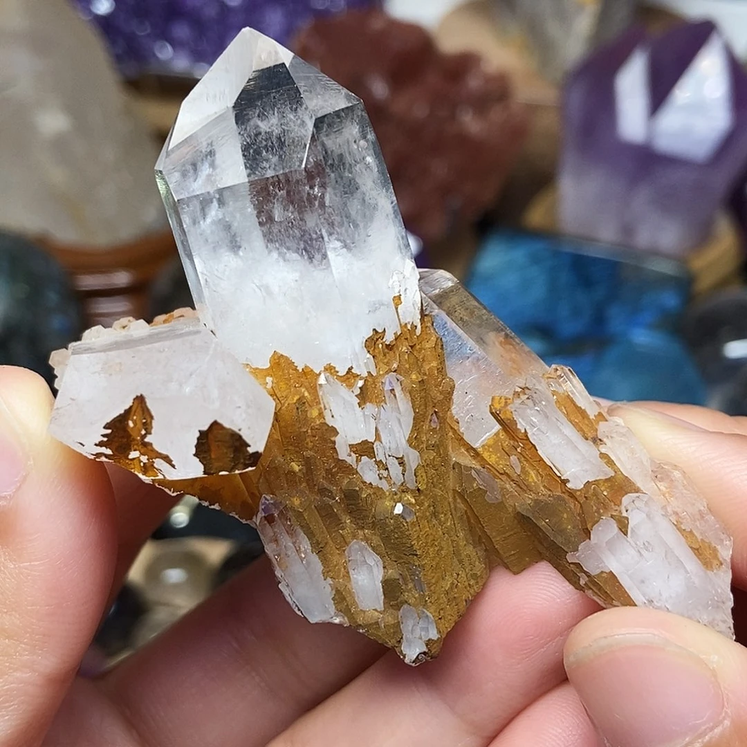 水晶原石未镶嵌水晶