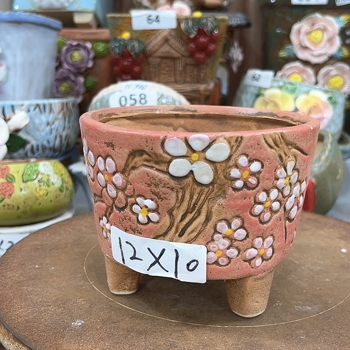 红陶粗陶多肉花盆