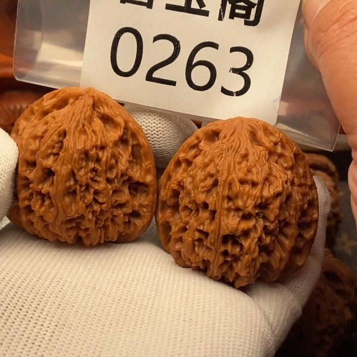 丑***怪吊坠文玩核桃南疆石45