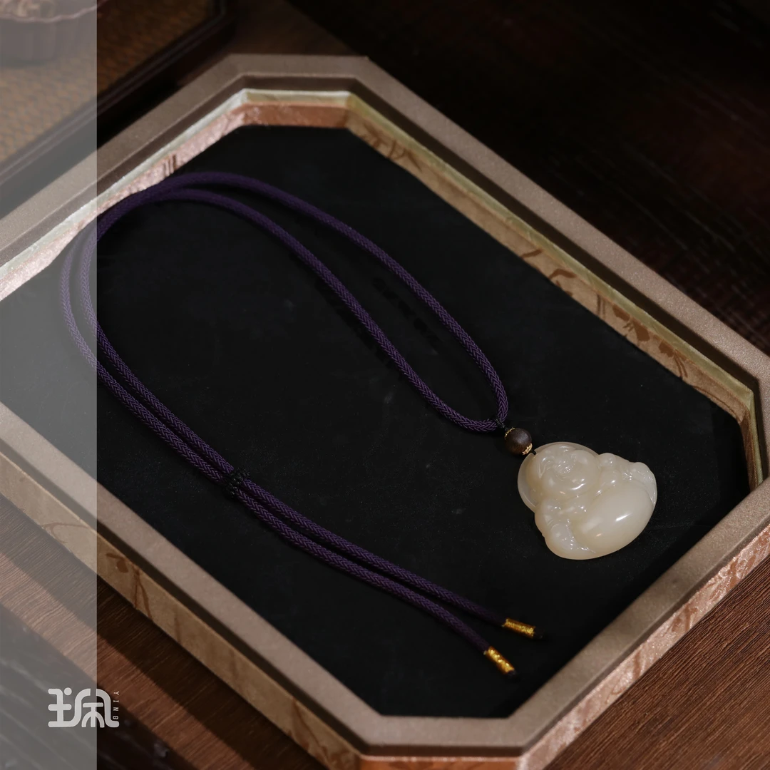 盈逢|和田玉*项链*18K金镶嵌CYB25030316多样性发其一(P）