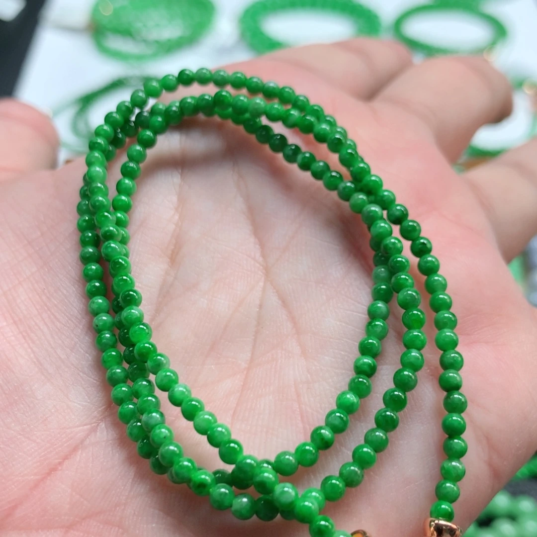 翡翠未镶嵌手链翡翠