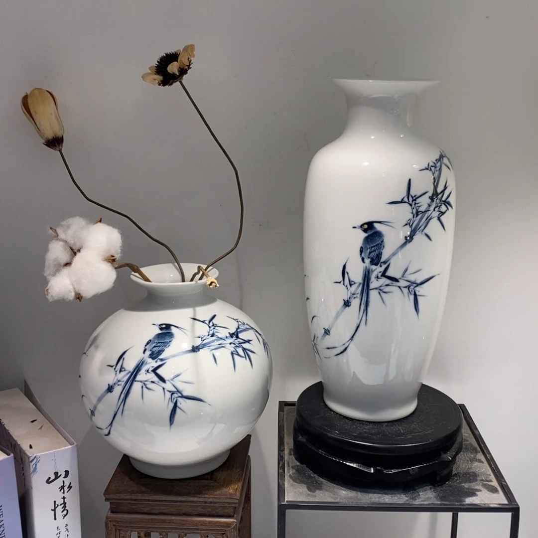 瓶景德镇陶瓷花瓶摆件
