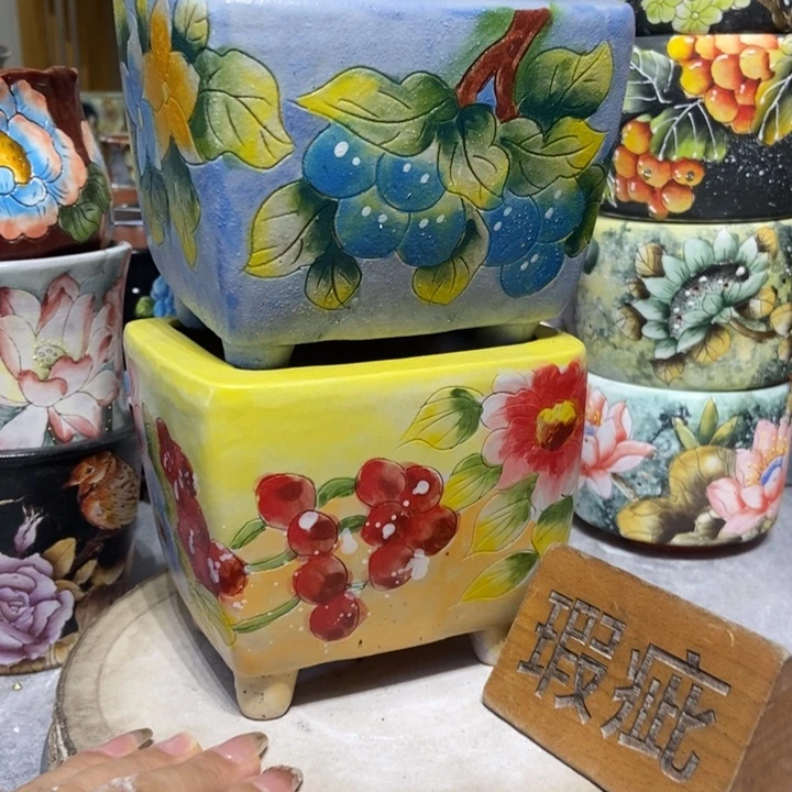 景德镇艺术手绘作品