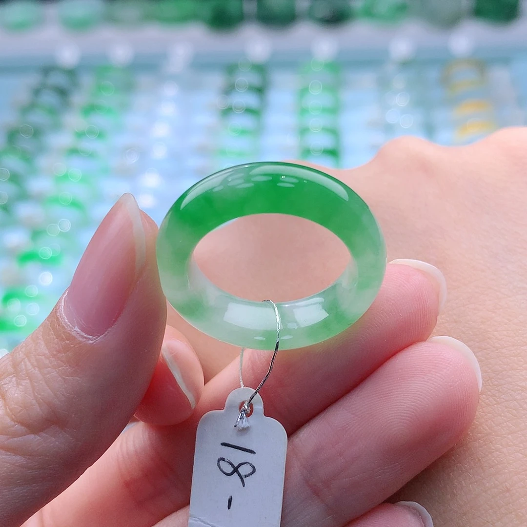 未镶嵌戒指翡翠A货缅甸翡翠