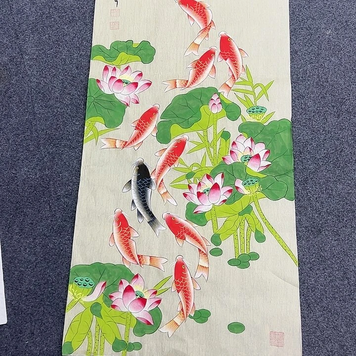 小鱼美术作品欣赏