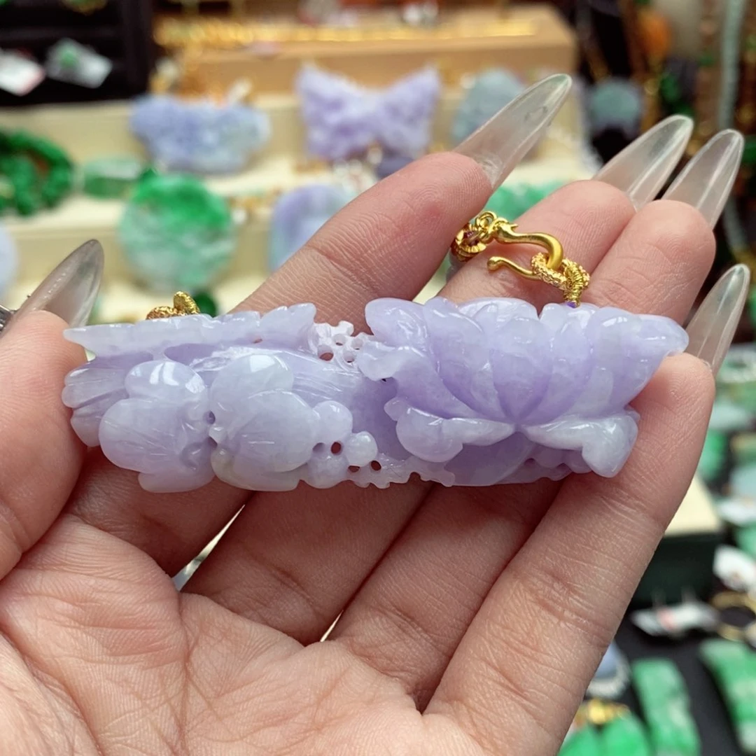 颈饰未镶嵌翡翠翡翠吊坠