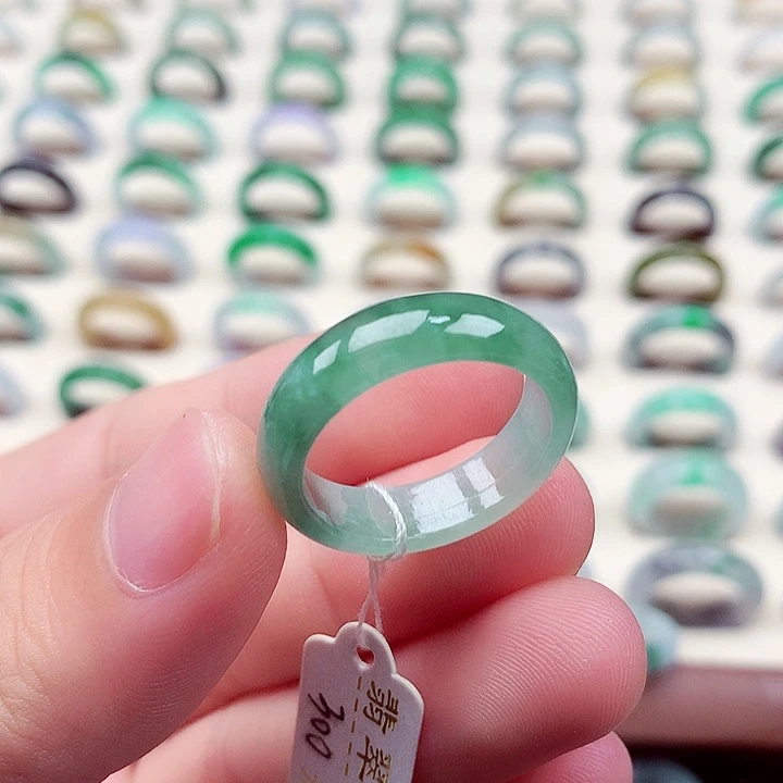 未镶嵌戒指翡翠20号