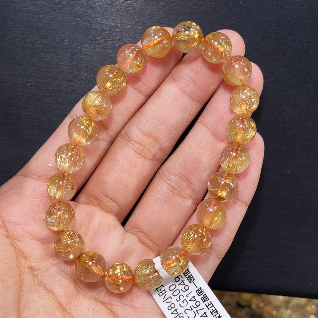 手链发晶未镶嵌钛晶8.9mm