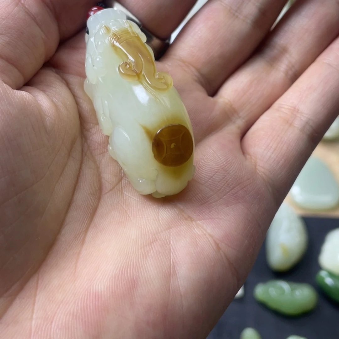 吊坠(不含链)未镶嵌和田玉
