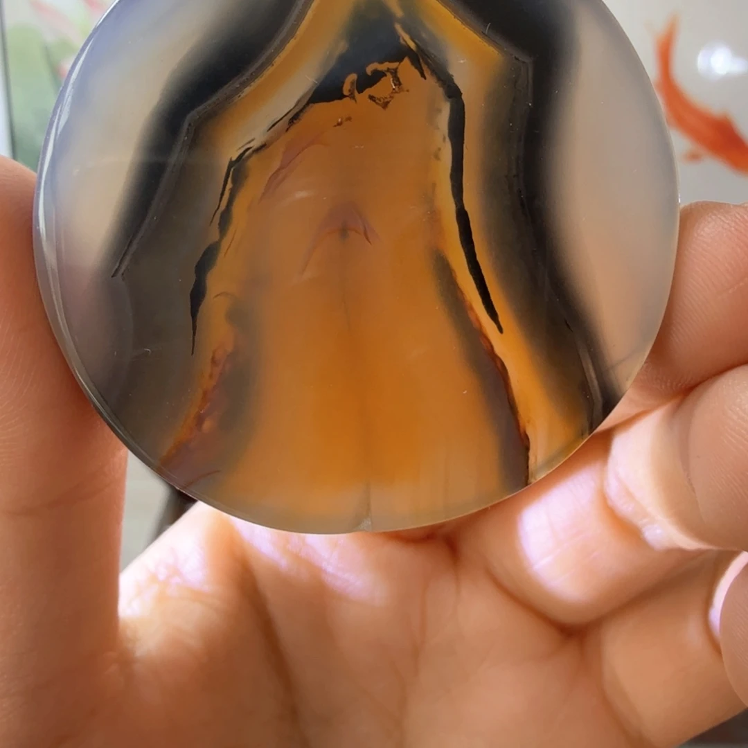 玛瑙/玉髓吊坠(不含链)未镶嵌