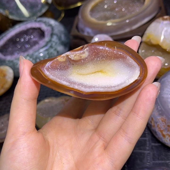未镶嵌发饰水晶白软啵啵