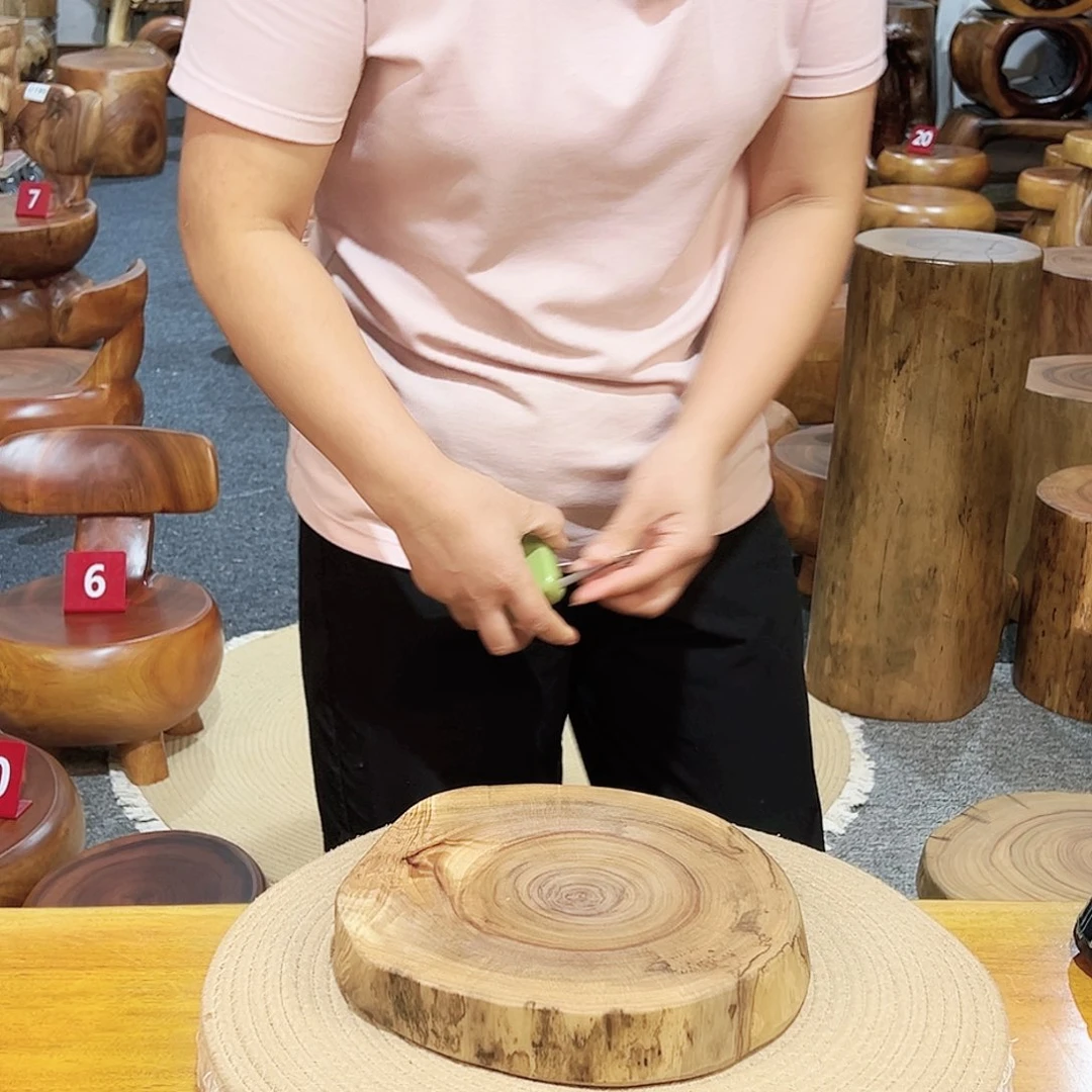 号香樟木尺寸：26-25-5cm
