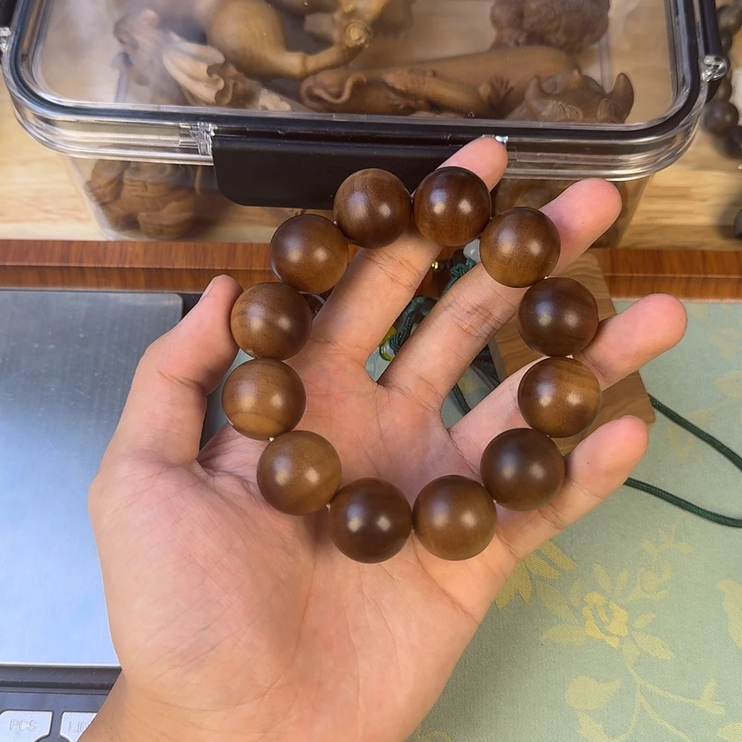 王***范手串/手链檀香木太妃糖系列2.0百年系列焦糖