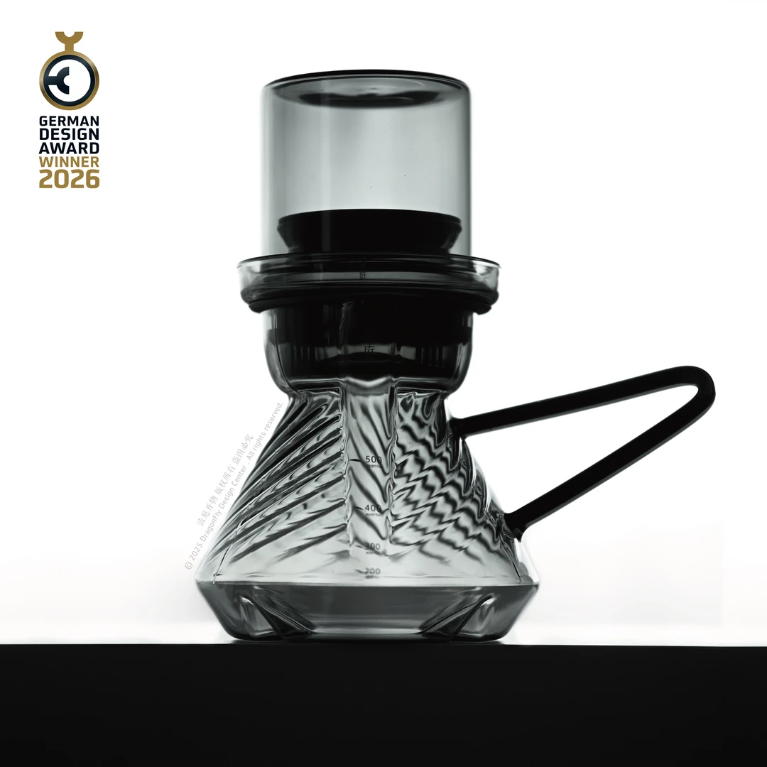 “摇滚露”咖啡分享壶 rock 'n' dew Coffee Glass Server创意手冲