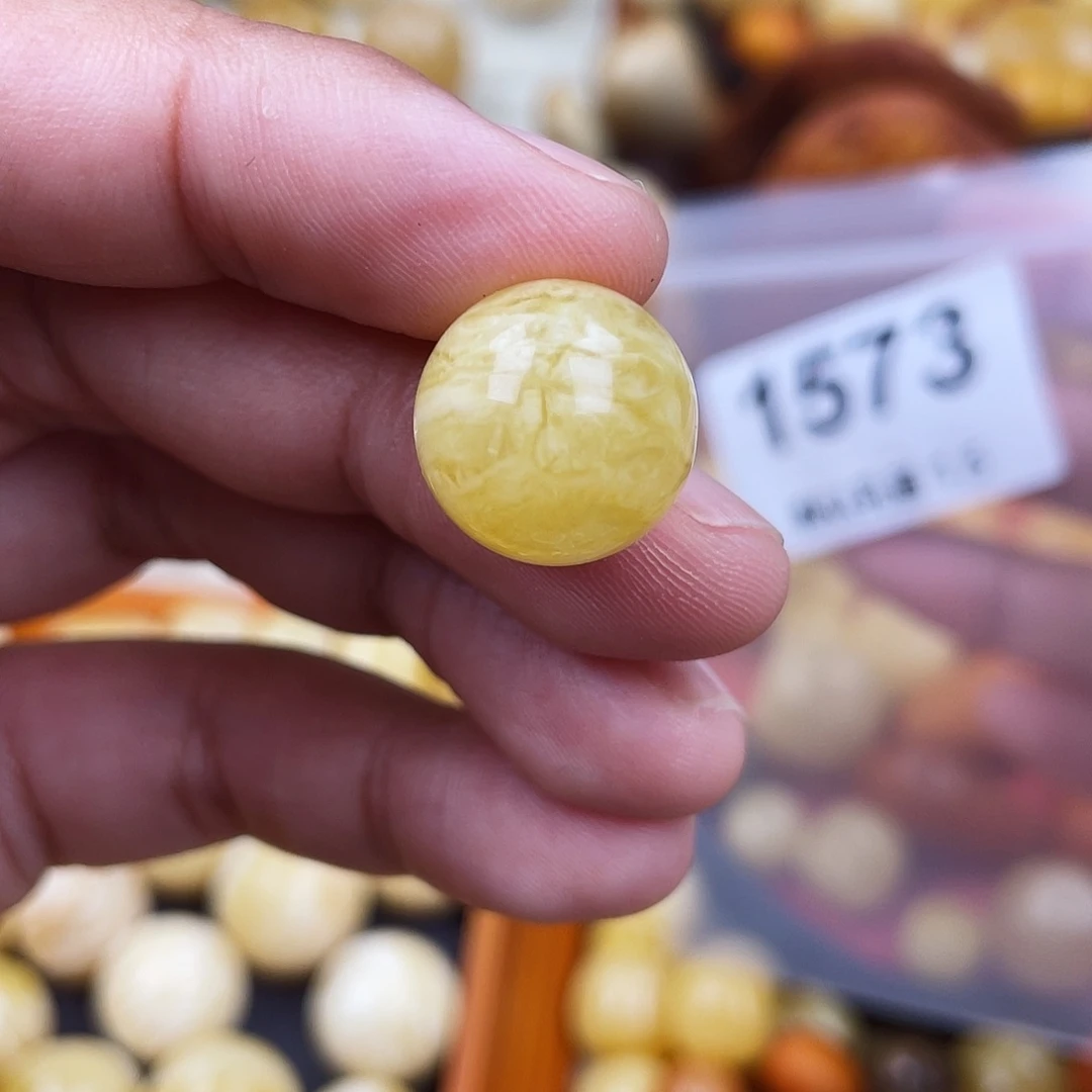 未镶嵌蜜蜡珠宝奇石粉15.虎皮