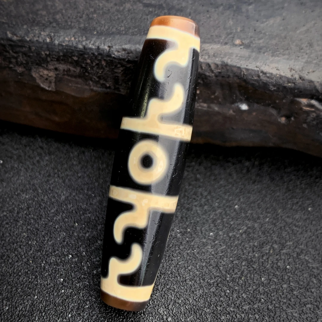 【观南臻品】莲师三眼玛瑙吊坠项链 聚缘 手工精品