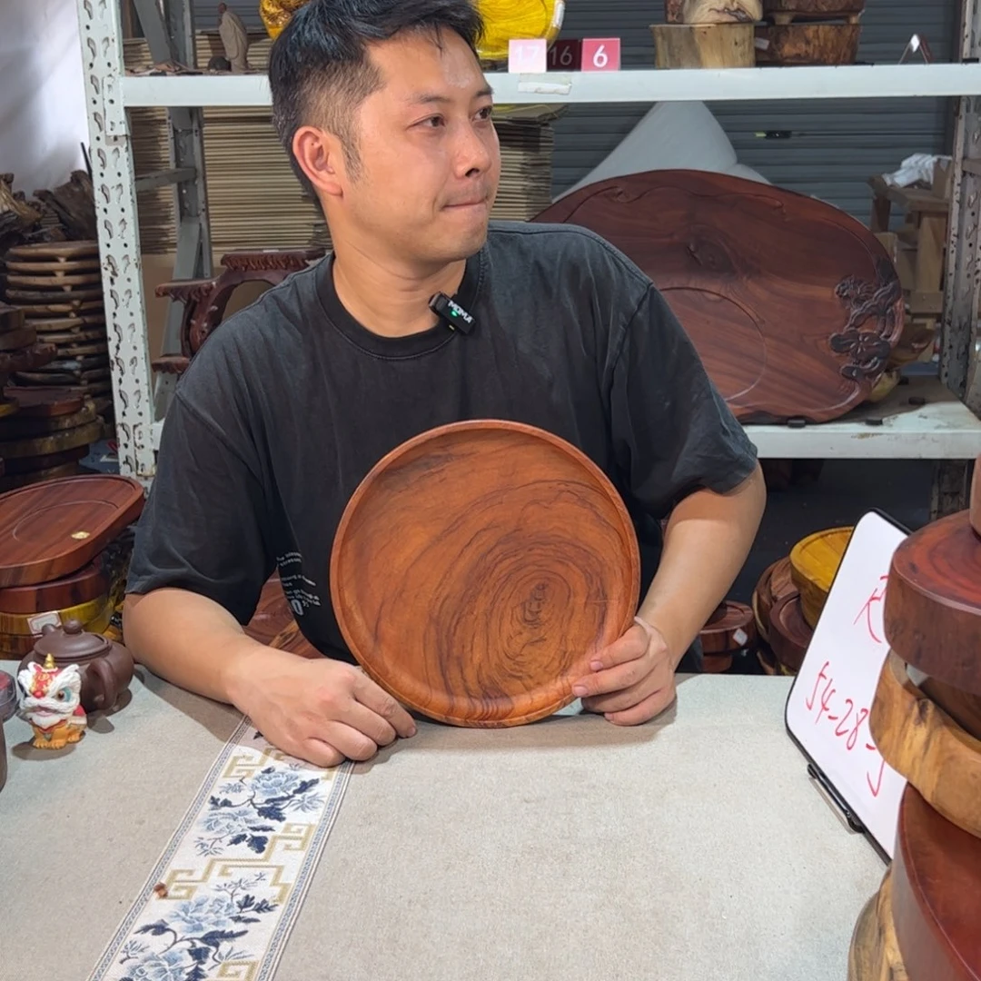 香樟木原木茶盘木头