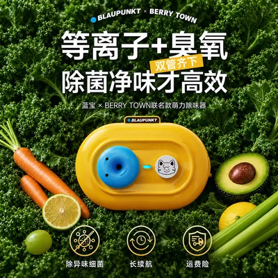 Blaupunkt/蓝宝蓝宝除味除菌器智能家用迷你除味除菌保