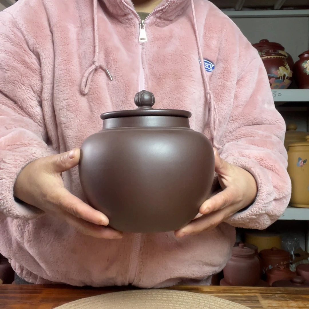 紫砂茶叶罐今天晚上