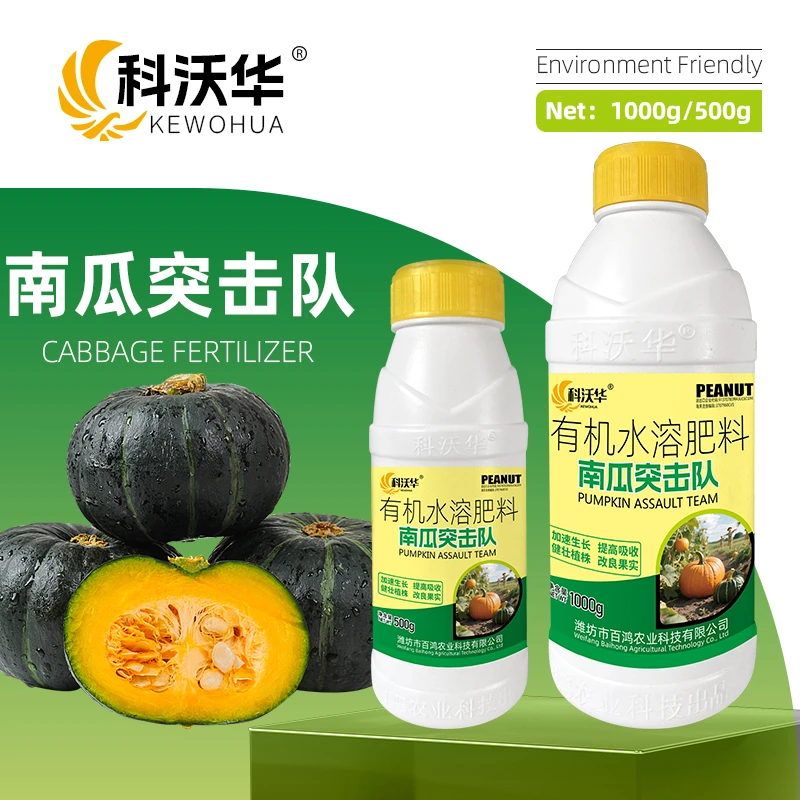 南瓜突击队南瓜贝贝南瓜膨瓜增瓜提质增产补充营养促瓜有机水溶