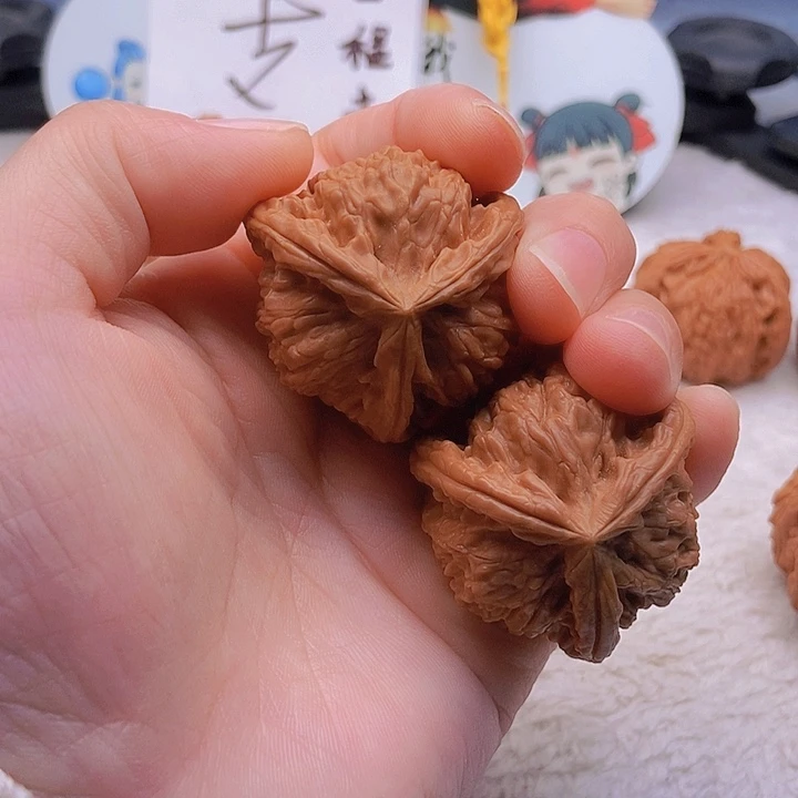 吊坠文玩核桃X三棱