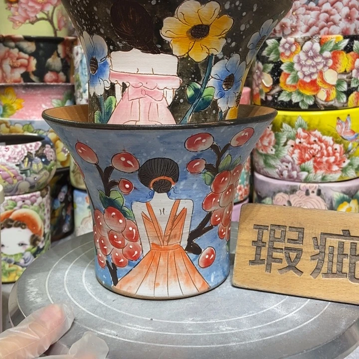 景德镇艺术手绘作品