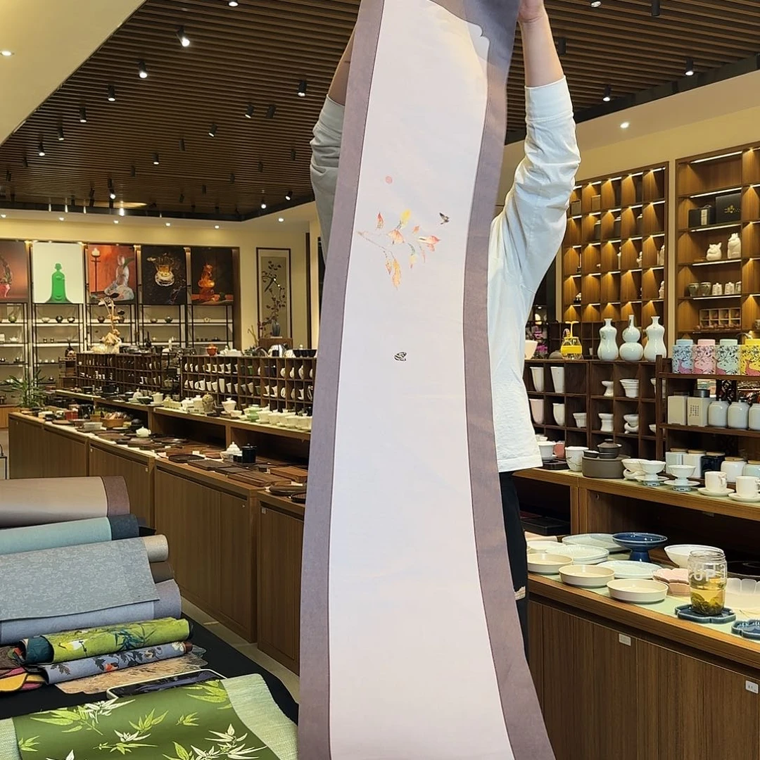 茶道配件茶席两米一微瑕