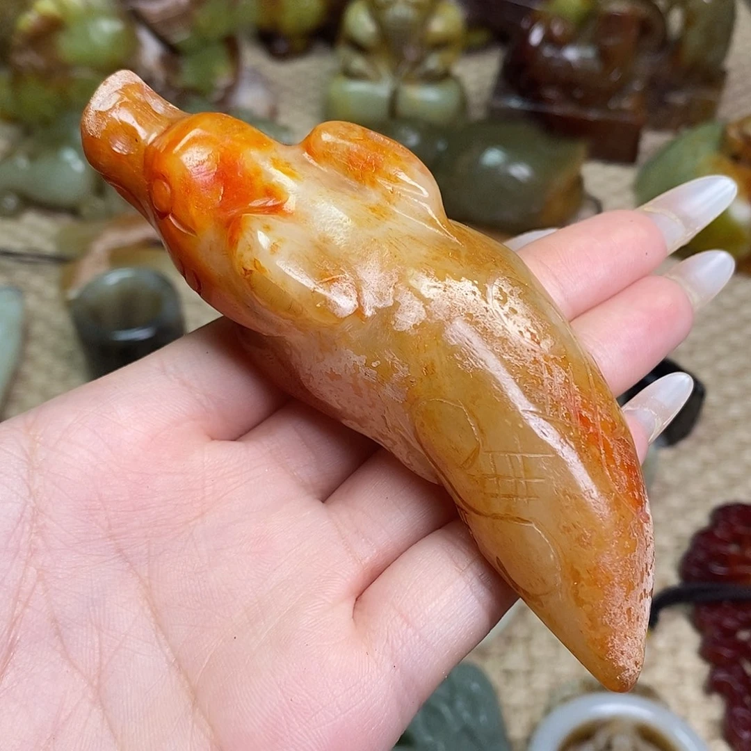 未镶嵌蛇纹石玉颈饰