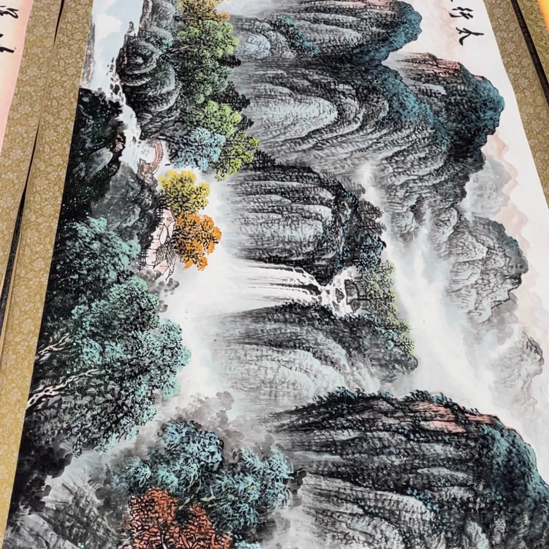 国画老师手笔手绘作品n