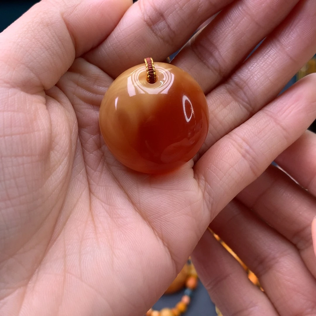 蜜蜡未镶嵌吊坠(不含链)天然