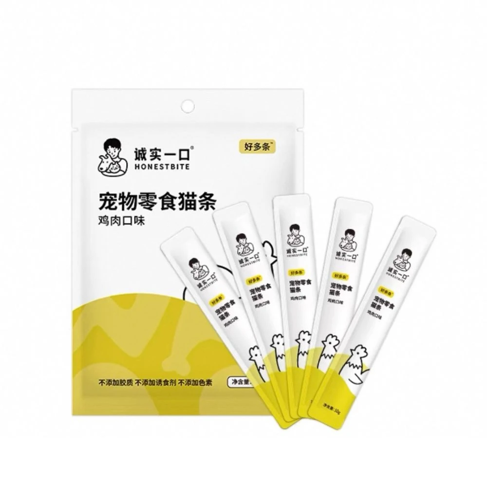 诚实一口 好多条鸡肉10g*5条*6