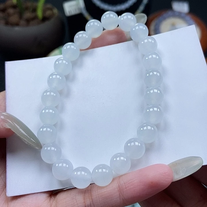 未镶嵌挂件翡翠珠链