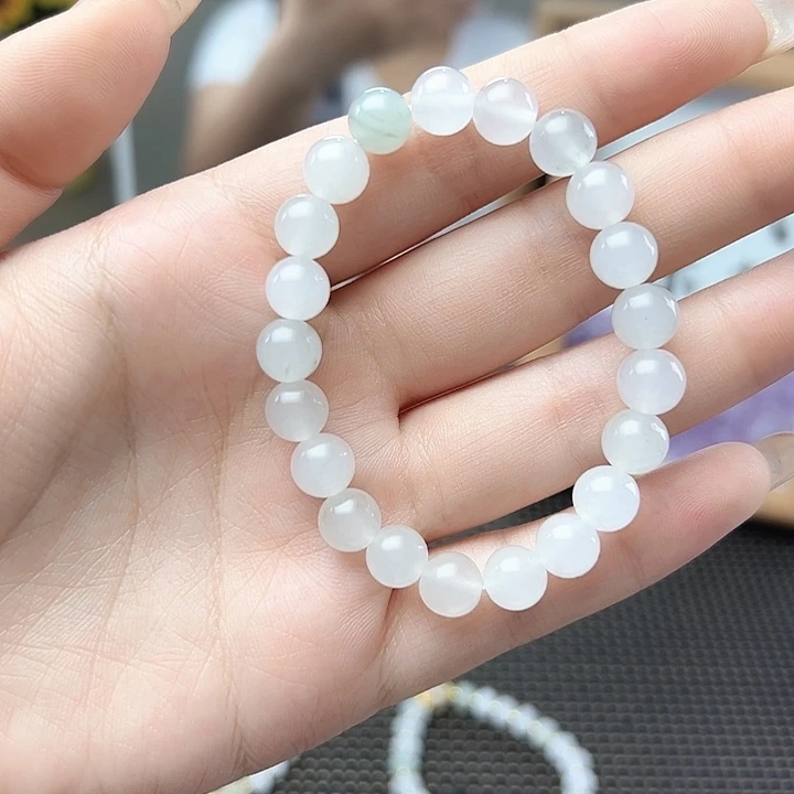 手链未镶嵌和田玉（糖玉）