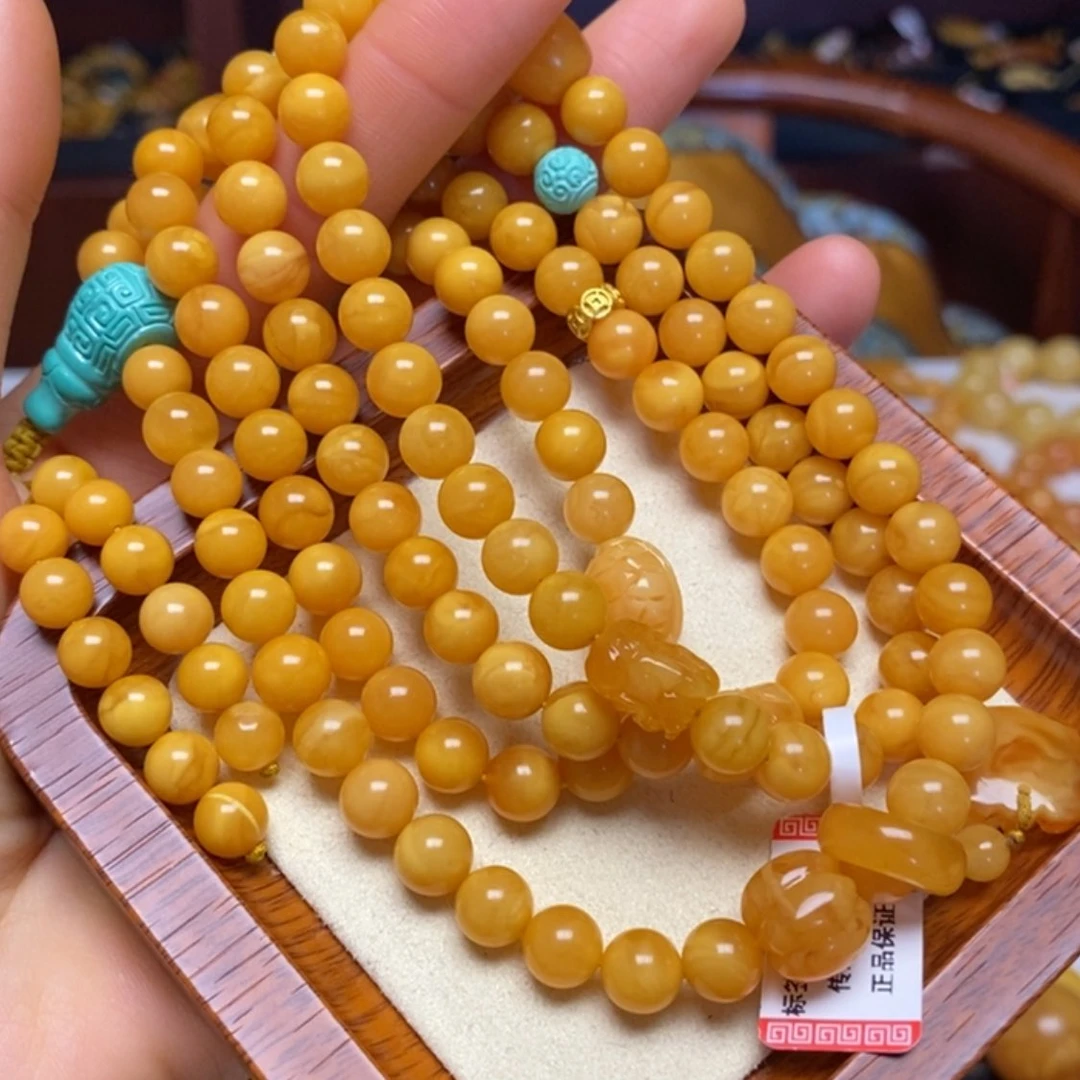 【闪购商品】蜜蜡手链未镶嵌手串