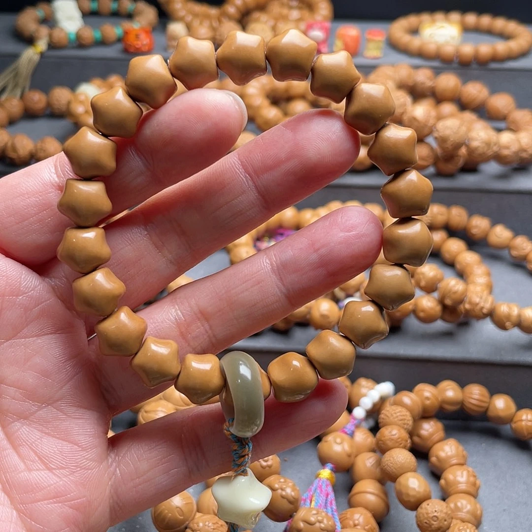 猴头核桃吊坠七****姐许愿星星