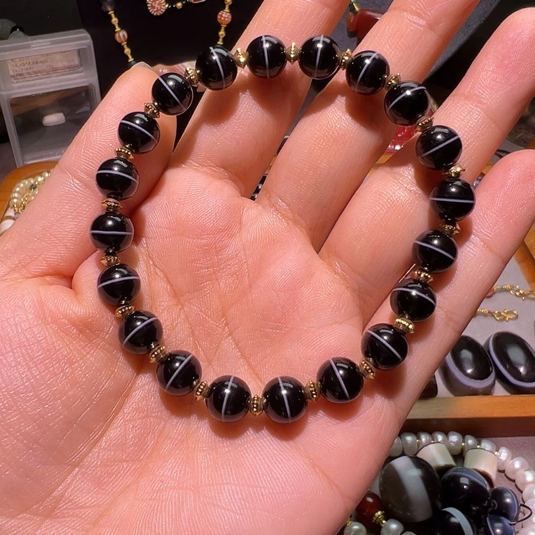 玛瑙/玉髓未镶嵌手链