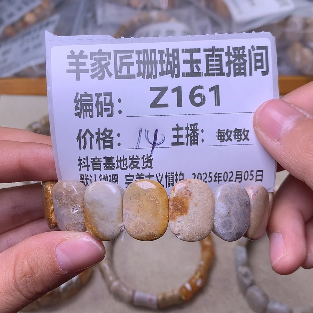 【闪购商品】硅化珊瑚（珊瑚玉）手镯未镶嵌五***斤Z161