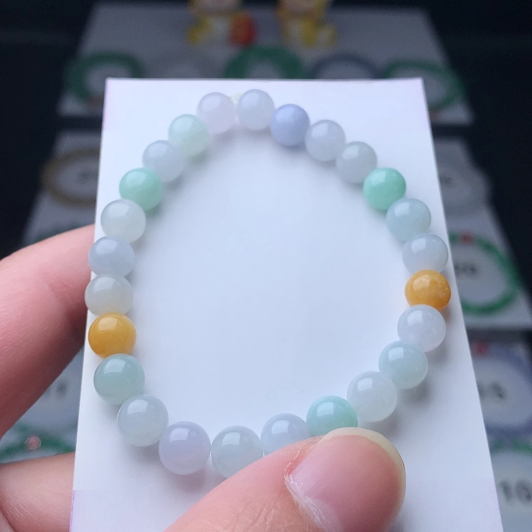 翡翠未镶嵌手链翡翠