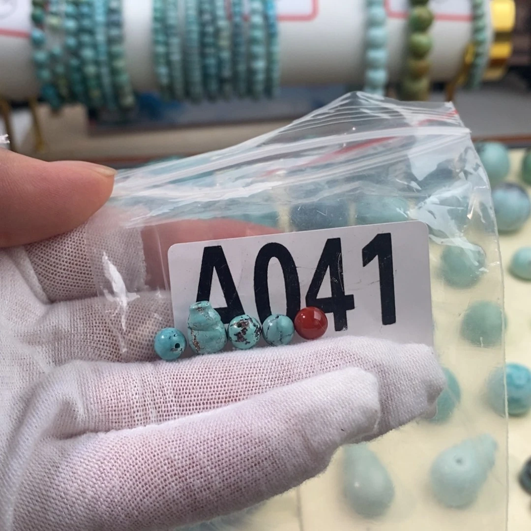 南红玛瑙7三通圆珠未镶嵌