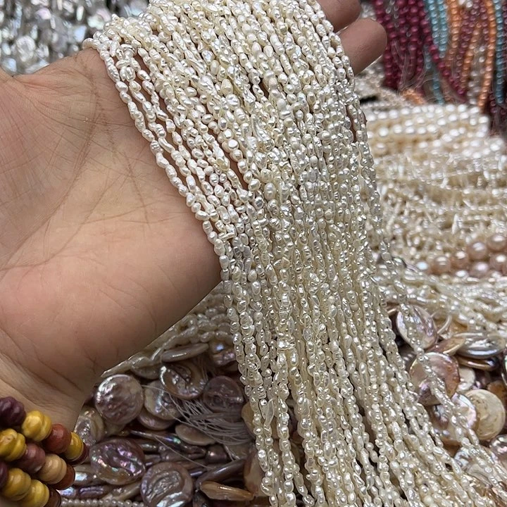 玛瑙/玉髓未镶嵌珠宝半成品一条2.5mm左右克旭珍珠