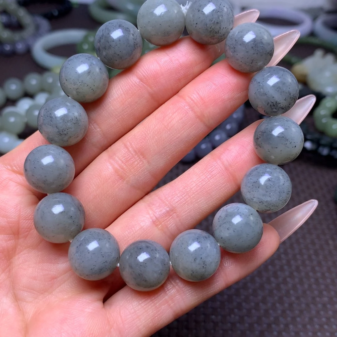 未镶嵌手串和田玉卡14