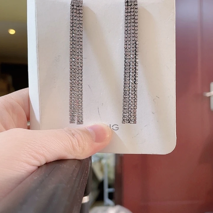 非金属锡合金非金属芒果耳钉887