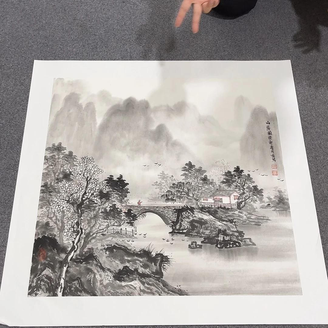 国画LT精品国画作品单幅任发