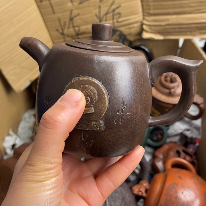 茶壶段泥紫砂壶等