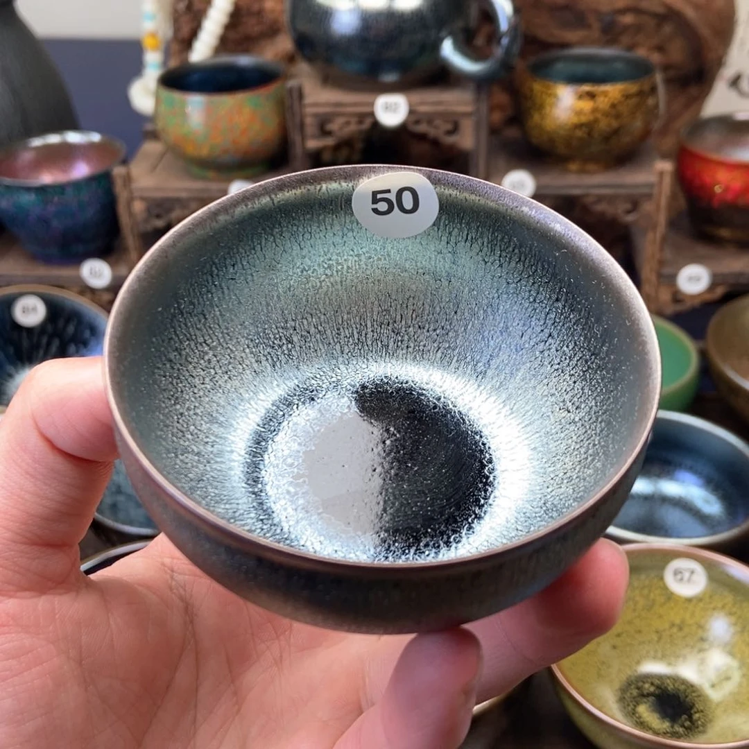 茶盏松针银毫主人杯