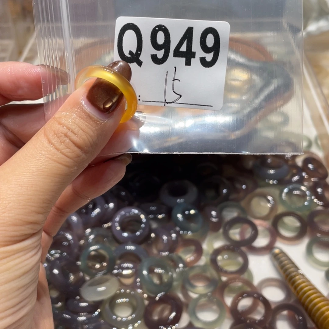 玛瑙/玉髓未镶嵌戒指949