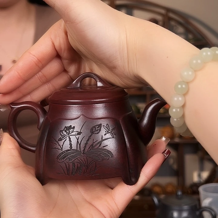 紫砂茶壶宜兴紫光堂